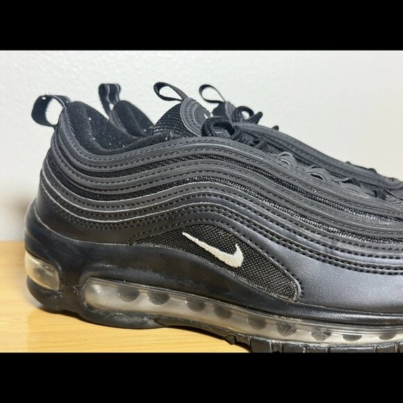 Size 5.5 - Nike Air‎ Max 97 Womens Black Silver Running Shoes DM8347-001 Ladies - Picture 2 of 9